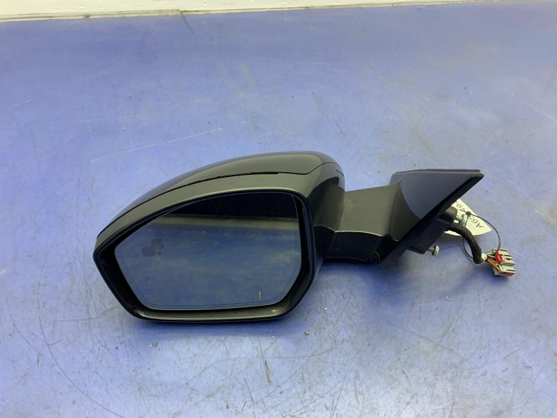 2017-2023 Jaguar F-Pace Black Power Heated Folding Blind Spot Door/Side View Mirror with Signal Lamp, Camera and Auto Dimming - Front, Left (Driver) (Used OEM)