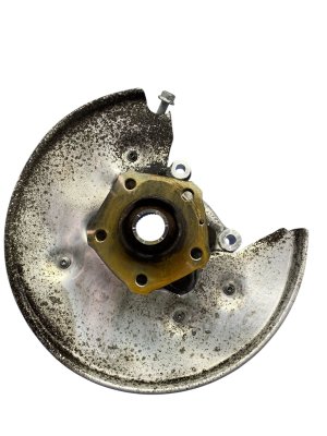 2019-2021 Porsche Macan Spindle Knuckle and Wheel Hub Assembly - Rear, Left (Driver) (Used OEM)