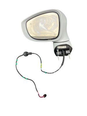 2021-2024 Chrysler Pacifica White Power Heated Blind Spot Door/Side View Mirror with Signal Lamp - Front, Right (Passenger) (Used OEM)