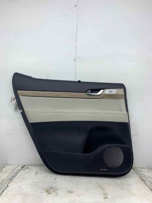2020-2022 Hyundai Palisade Beige Door Interior Trim Panel Assembly - Rear, Left (Driver) (Used OEM)