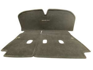 2020-2025 Kia Telluride Black Cargo Cover Floor Panel and Mat Set (Used OEM)