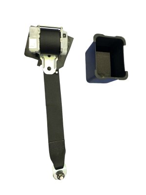 2012 Nissan GT-R Black Seat Belt Assembly - Rear (Used OEM)