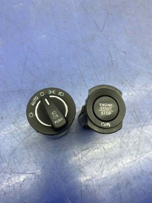 2017-2022 Maserati Ghibli Engine Start Stop and Headlight Control Switch (Used OEM)