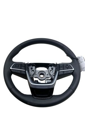 2021-2025 Toyota Sienna Black Leather Steering Wheel with Memory without Heat - Front (Used OEM)