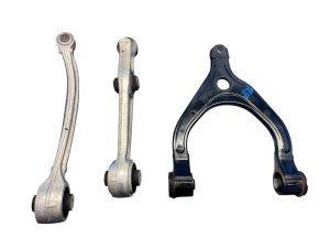  Tesla Model s Upper and Lower Suspension Control Arm Set - Front, Right (Passenger) (Used OEM)