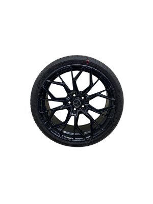 2012-2018 Mercedes-Benz CLS550 Black 20x10 10 Y-Spoke Rear Alloy Wheel (Used OEM)