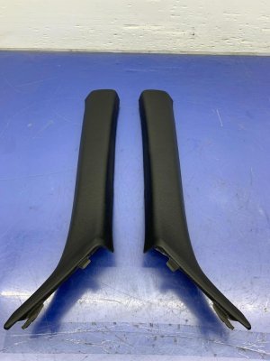 2015-2020 BMW M4 Black A-Pillar Trim Cover Set - Front, Left (Driver) (Used OEM)