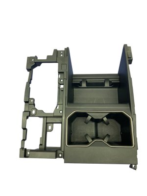 2023-2026 Toyota Sequoia Black Center Console Cup Holder Trim Panel - Front (Used OEM)