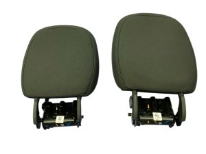 2018-2024 Jeep Wrangler Black Seat Cloth Headrest Set - Front, Right (Passenger) (Used OEM)