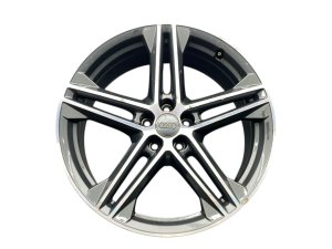 2018-2020 Audi SQ5 Gray 20x8 5-Spoke Machined Painted Alloy Wheel (Used OEM)