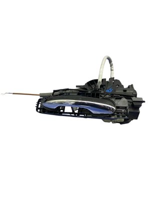 2021-2025 Mercedes-Benz S420 Black Retractable Exterior Door Handle and Latch Assembly with Chrome Trim (Used OEM)