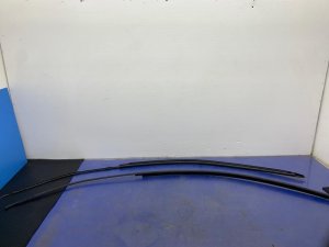 2013-2017 Audi S5 Black Roof Drip Rail Molding Trim Panel Set (Used OEM)