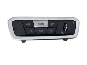 2021-2024 BMW X6 Black Multifunction Headlamp Control Switch (Used OEM)