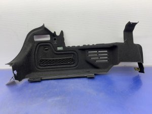 2018-2024 Audi A5 Black Quarter Luggage Compartment Trim Panel - Rear, Left (Driver) (Used OEM)