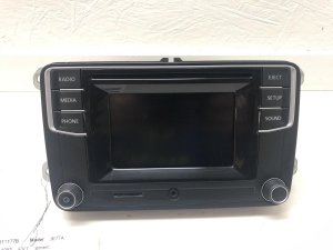 2018 VOLKSWAGEN TIGUAN Radio Display and Receiver (Used OEM)