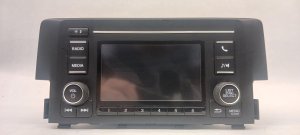 2018 Honda Civic Radio Display and Receiver Assembly (Used OEM)