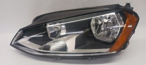 2016-2017 Volkswagen GTI Halogen Headlight Assembly - Left (Driver) (Used OEM)