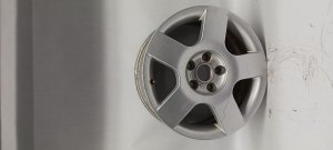2002-2005 Audi A4 16x7 5-Spoke Flat Alloy Wheel (Used OEM)