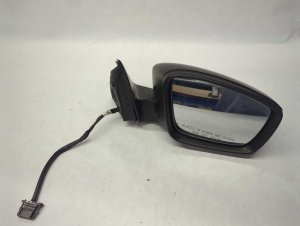 2011-2016 Volkswagen Jetta Black Power Heated Door/Side View Mirror - Right (Passenger) (Used OEM)