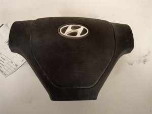 2007-2008 Hyundai Tiburon Black Steering Wheel Air Bag (Used OEM)