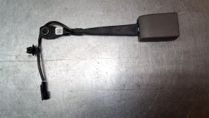 2017-2019 Buick LaCrosse Gray Seat Belt Buckle - Front, Left (Driver) (Used OEM)