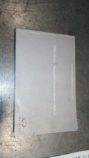 2010 INFINITI G37 Owners Manual (Used OEM)