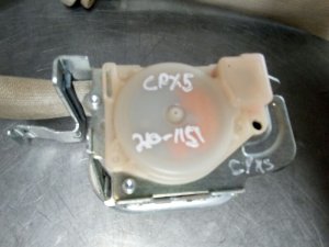 2008-2010 Ford Edge Tan Seat Belt Assembly with Pretensioner - Front, Left (Driver) (Used OEM)