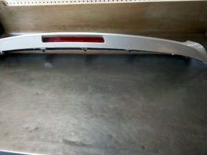 2007-2012 GMC Acadia Silver Spoiler (Used OEM)
