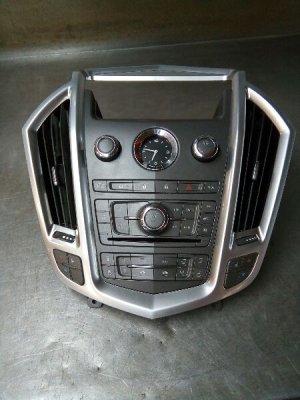 2010 Cadillac SRX Radio and Climate Control Panel (Used OEM)