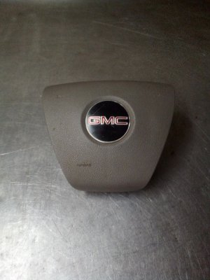 2007-2008 GMC Yukon Silver Steering Wheel Air Bag (Used OEM)