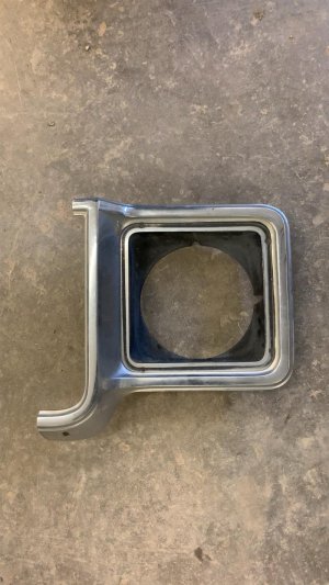 1973-1978 GMC C1500 Headlight Door - Left (Driver) (Used OEM)