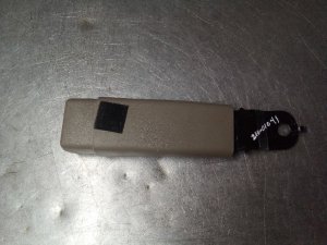2006-2007 Dodge Charger Gray Seat Belt Buckle - Front, Right (Passenger) (Used OEM)