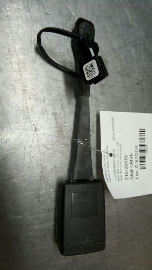2013 Cadillac XTS Tan Seat Belt Buckle - Front (Used OEM)