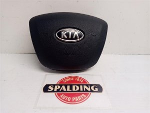 2012-2013 Kia Rio Tan Steering Wheel Air Bag - Left (Driver) (Used OEM)
