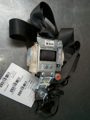 2009-2011 Ford F-150 Black Seat Belt Assembly with Pretensioner - Front, Right (Passenger) (Used OEM)