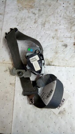 2006-2007 Mercury Montego Gray Seat Belt Assembly with Pretensioner - Front, Left (Driver) (Used OEM)
