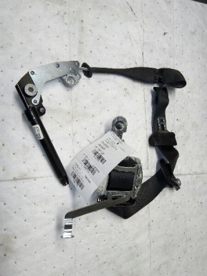 2015-2017 Ford Mustang Black Seat Belt Assembly - Front, Right (Passenger) (Used OEM)