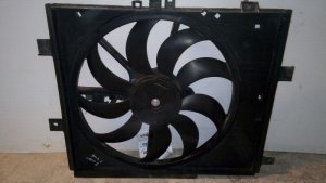 2014-2019 Nissan Versa Note Radiator and Condenser Fan Assembly (Used OEM)