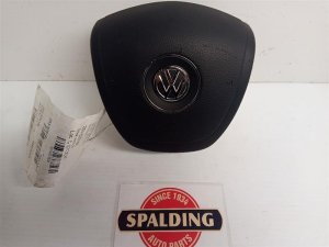 2011-2014 Volkswagen Routan Black Steering Wheel Air Bag - Left (Driver) (Used OEM)