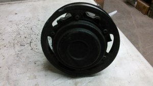 Volvo VNL Sanden A/C Compressor with 7-Groove Pulley (Used OEM)