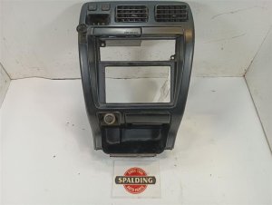 1996-1998 Toyota 4Runner Black Radio Instrument Panel Bezel Assembly with Ashtray (Used OEM)