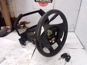 2018-2020 Ford F-150 Gray Tilt and Telescopic Steering Column with Key (Used OEM)