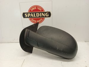 2007-2014 GMC Sierra 2500 HD Black Manual Door/Side View Mirror - Left (Driver) (Used OEM)