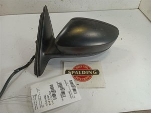 2012-2016 Volkswagen GTI Black Side/Door Mirror - Left (Driver) (Used OEM)