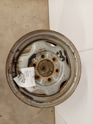 1998 Nissan Frontier 14x5 6-Triangle Hole Steel Wheel (Used OEM)