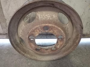 1961-1997 Ford F-250 19.5 Inch 5-Hand Hole Steel Wheel (Used OEM)