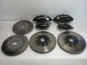 2018-2024 Chevrolet Camaro Brembo 6-Piston Front Disc Brake Caliper - Left (Driver) (Used OEM)