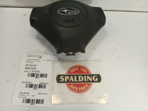 2006-2007 Subaru Impreza Black Steering Wheel Air Bag (Used OEM)