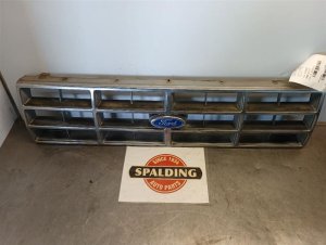 1989-1990 Ford Bronco II Chrome Chrome Grille (Used OEM)