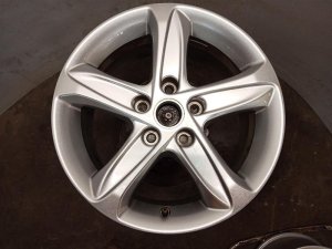 2018-2025 Chevrolet Malibu 16x7 5-Spoke Silver Painted Alloy Wheel (Used OEM)
